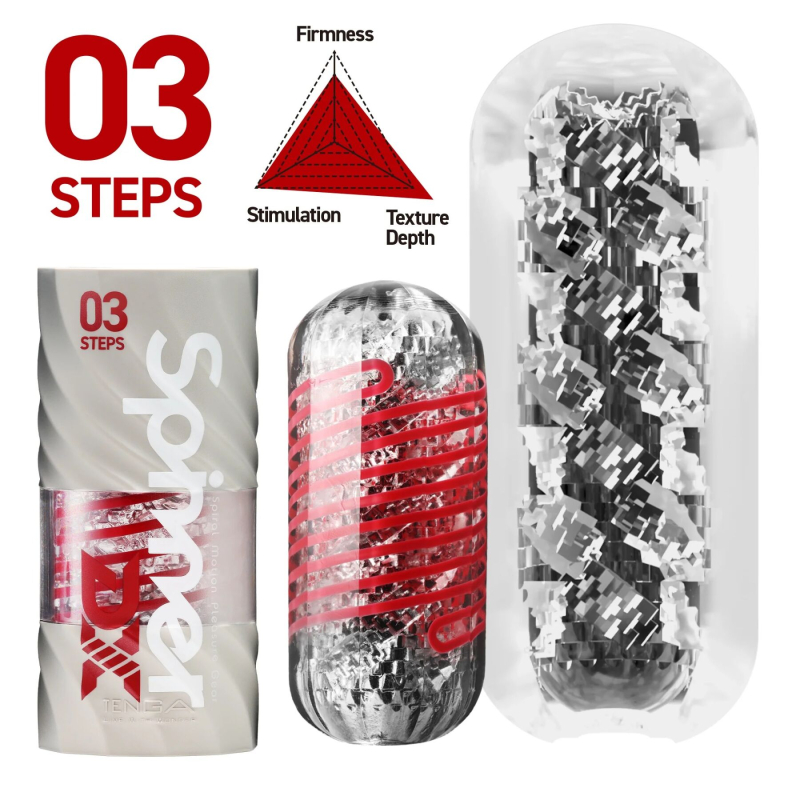 Мастурбатор Спиннер – TENGA Spinner DX 03 Steps