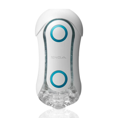 Мастурбатор Tenga Flip Orb Blue Rush – регулювання тиску та внутрішні стимулювальні кульки