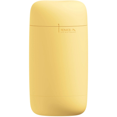 Наскрізний двосторонній мастурбатор – TENGA PUFFY Custard Yellow