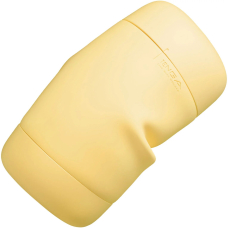 Наскрізний двосторонній мастурбатор – TENGA PUFFY Custard Yellow