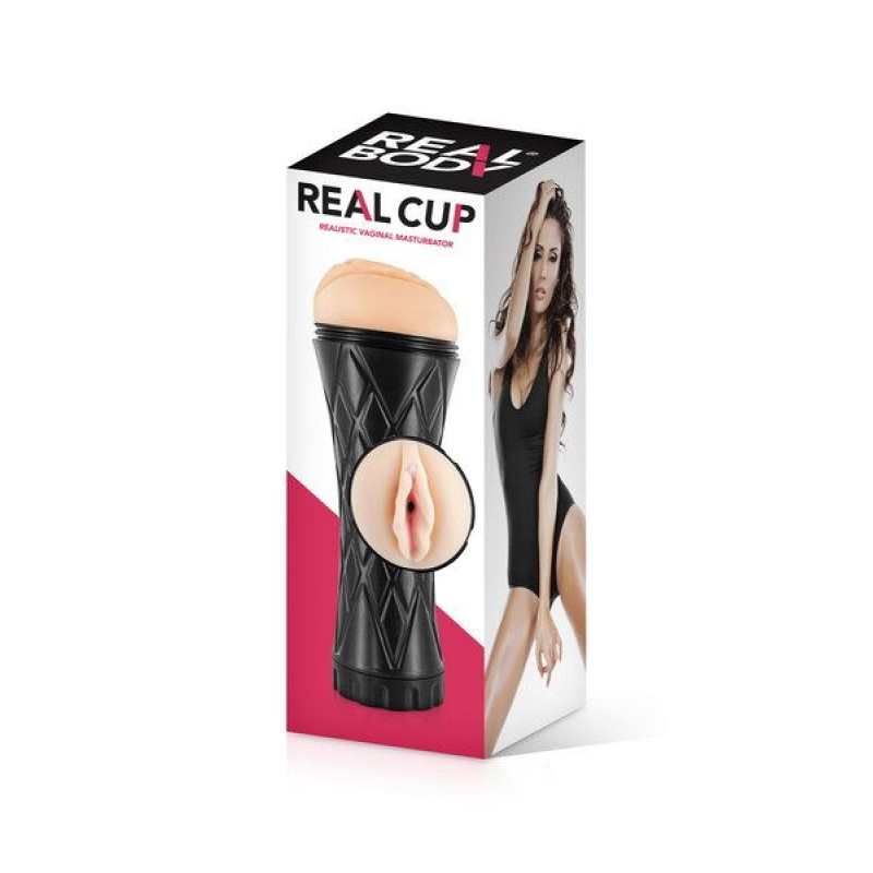 Мастурбатор для чоловіків реалістична вагіна Real Cup – Real Body