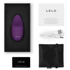 Міні вібратор для клітора – LELO Lily 3 Dark Plum – 10 вібро-режимів, повний водозахист