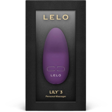 Міні вібратор для клітора – LELO Lily 3 Dark Plum – 10 вібро-режимів, повний водозахист