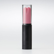 Міні вібратор у вигляді помади IROHA STICK Black – м'який кінчик виготовлений з високоякісного силікону