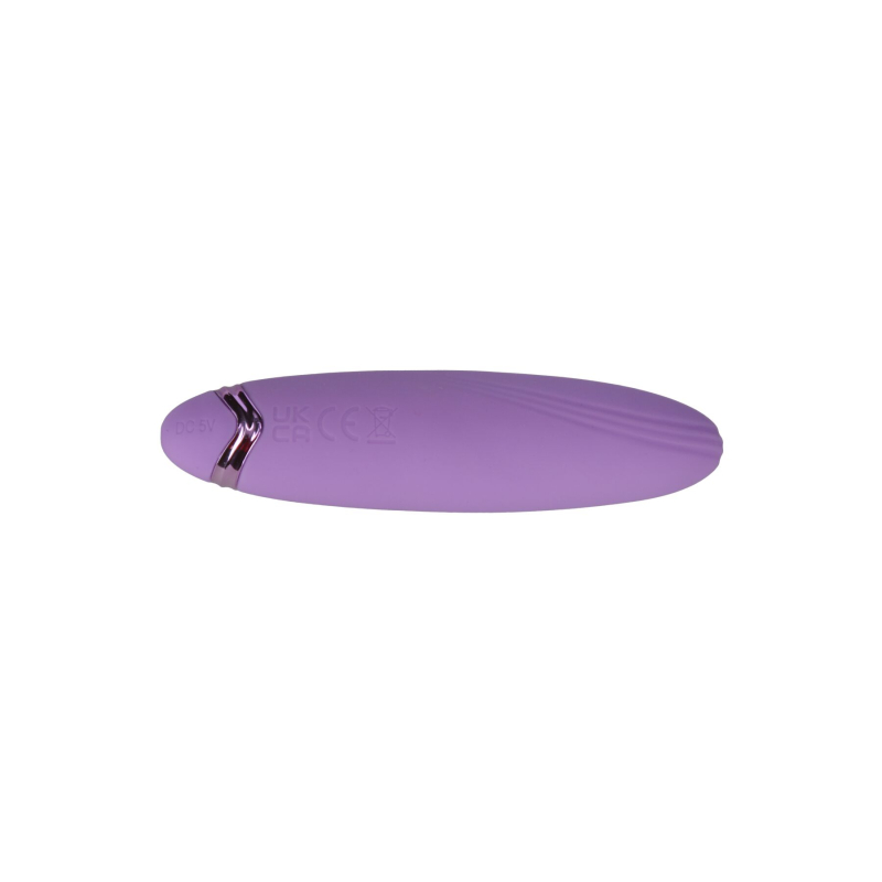 Міні вібратор-вібропуля – FairyGasm PleasureArrow Violet – рельєфна поверхня, 9 режимів