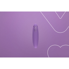 Міні вібратор-вібропуля – FairyGasm PleasureArrow Violet – рельєфна поверхня, 9 режимів