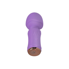 Міні вібромасажер – FairyGasm SecretFuntasy Violet – гнучке кріплення головки, 10 режимів вібрації
