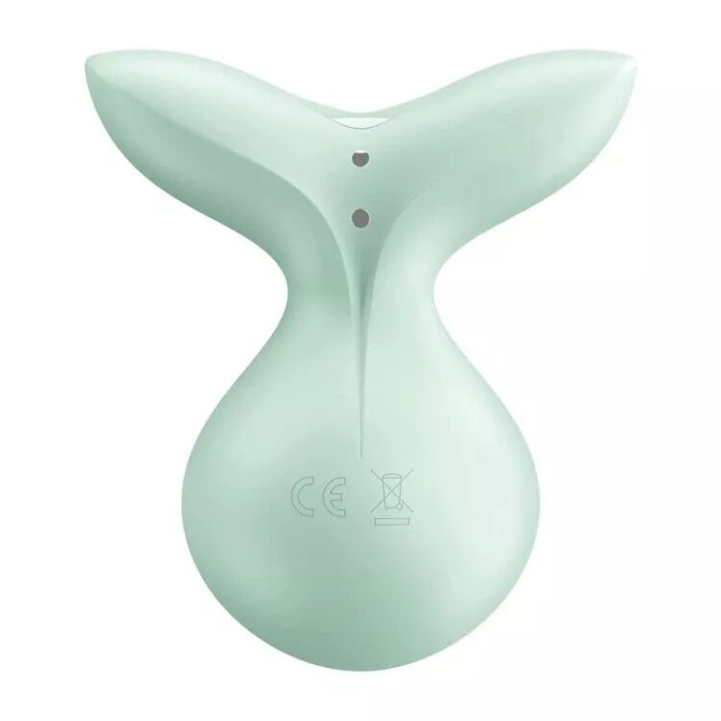 Міні вібромасажер – Satisfyer Viva la Vulva 3 Mint – 12 вібро-режимів