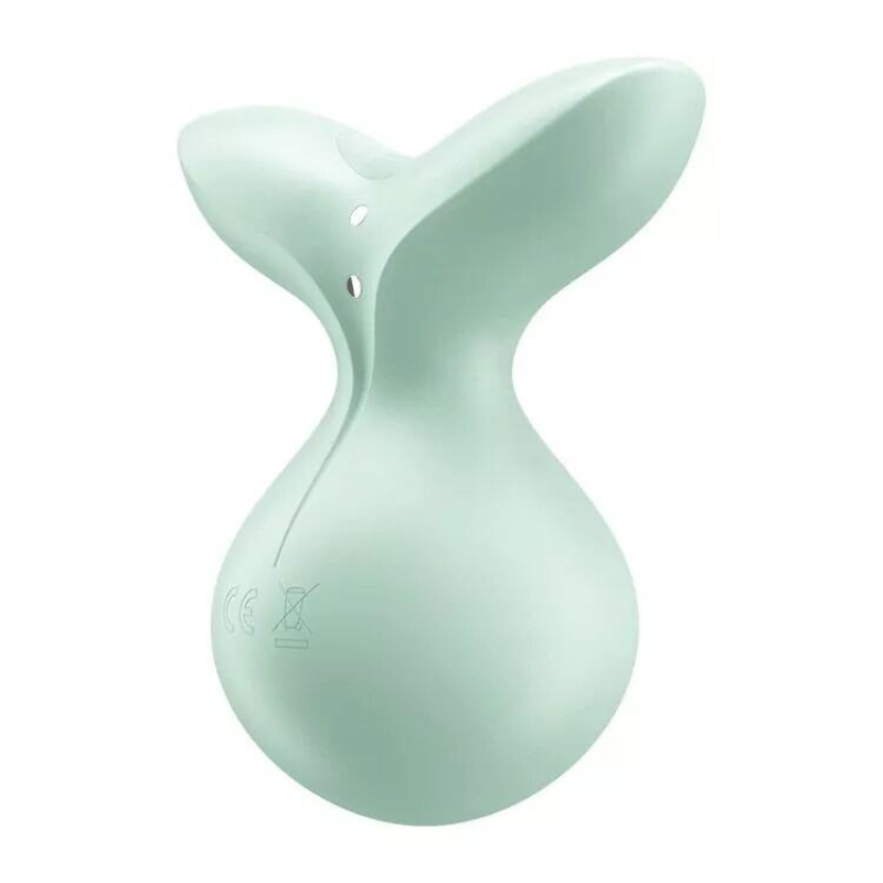 Міні вібромасажер – Satisfyer Viva la Vulva 3 Mint – 12 вібро-режимів