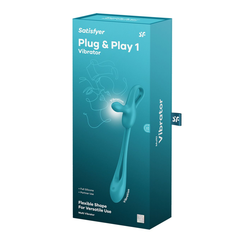 Мультивібратор для пар – Satisfyer Plug & Play 1 – різноманітна стимуляція