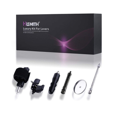 Набор адаптеров для секс-машин – Hismith Luxury Kit KlicLok System Set – совместимо с моделями Hismith