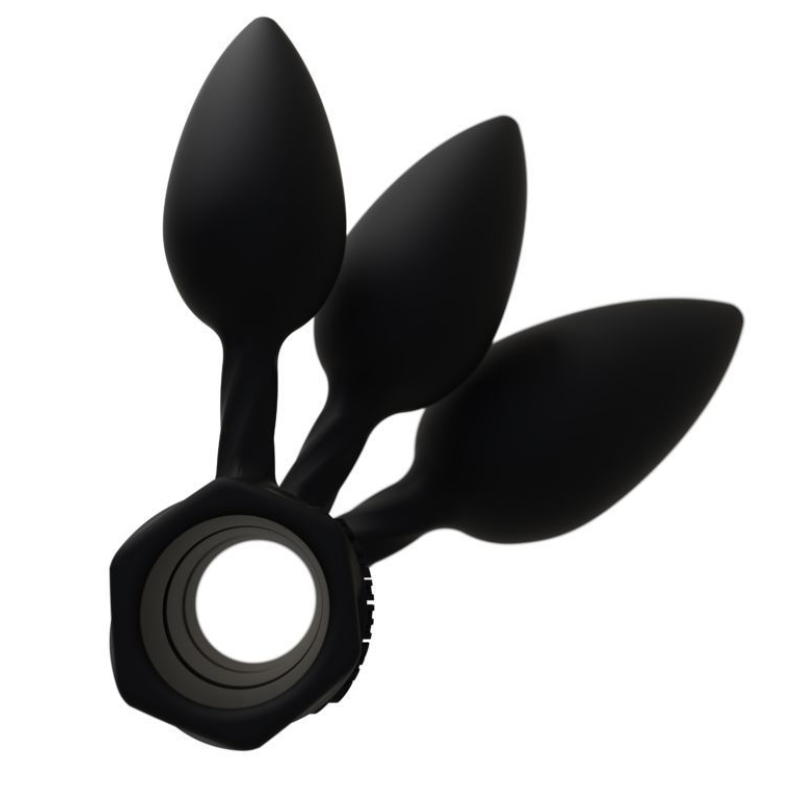 Набор анальных пробок Bathmate Anal Training Plugs, диаметр 2.5 см - 3.1 см - 3.8 см