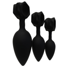 Набор анальных пробок Bathmate Anal Training Plugs, диаметр 2.5 см - 3.1 см - 3.8 см