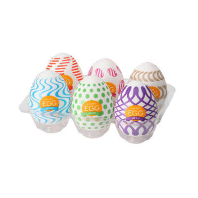 Набір яєць мастурбаторів 6 шт – Tenga Egg Wonder Pack