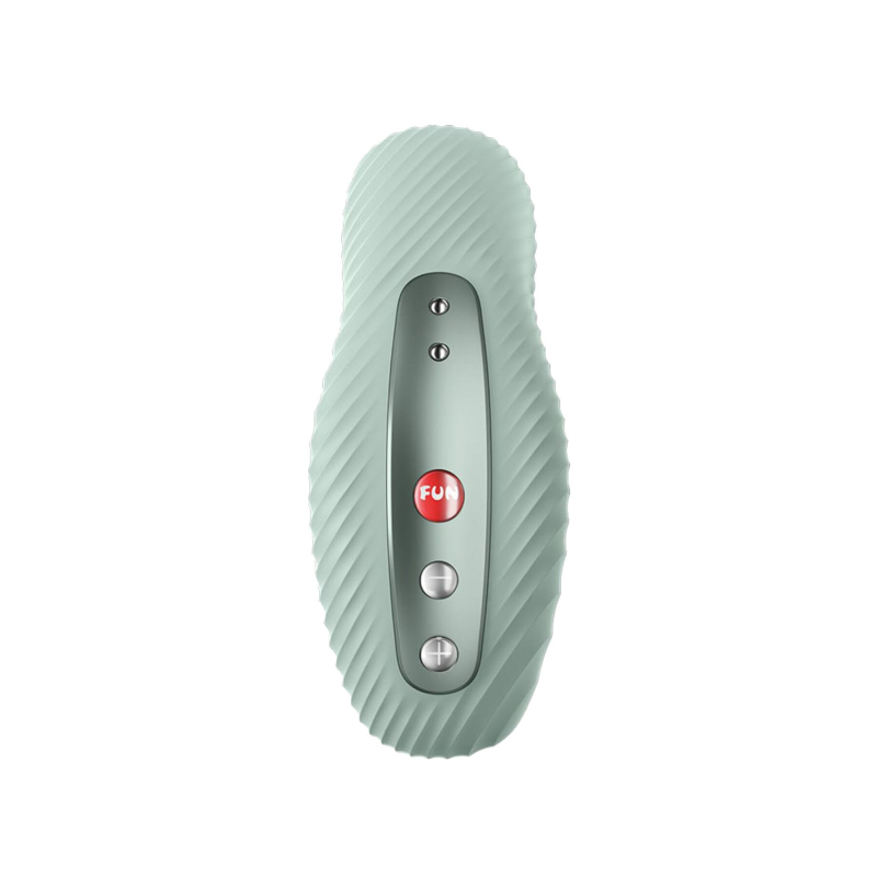 Накладной вибратор – Fun Factory LAYA III Sage Green – с эффектом постукивания, многофункциональный