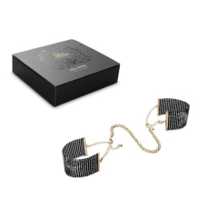 Наручники Bijoux Indiscrets Desir Metallique Handcuffs – Чорний колір, металеві, стильні браслети