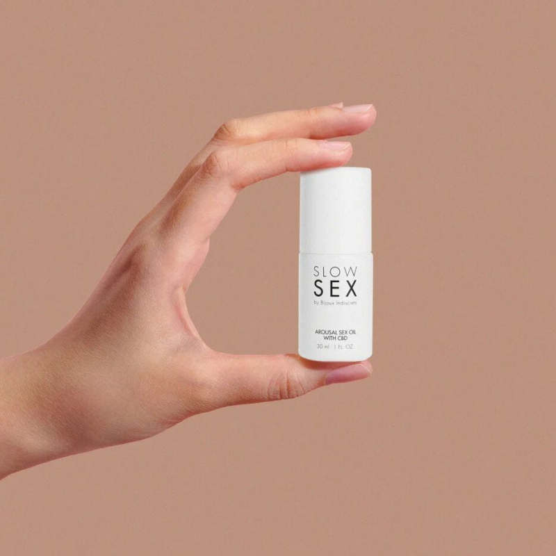 Олія для збудження Bijoux Indiscrets SLOW SEX Arousal Sex Oil CBD (30 мл)