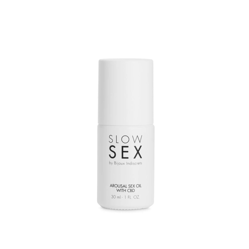 Олія для збудження Bijoux Indiscrets SLOW SEX Arousal Sex Oil CBD (30 мл)