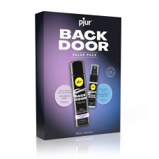 Подарунковий набор Pjur BACK DOOR Value Pack: силіконова змазка 100 мл та розслаблювальний спрей 20