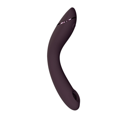 Подвійний вібратор (вакуумний стимулятор + вібратор) – Womanizer OG Aubergine – 2в1