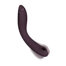 Подвійний вібратор (вакуумний стимулятор + вібратор) – Womanizer OG Aubergine – 2в1