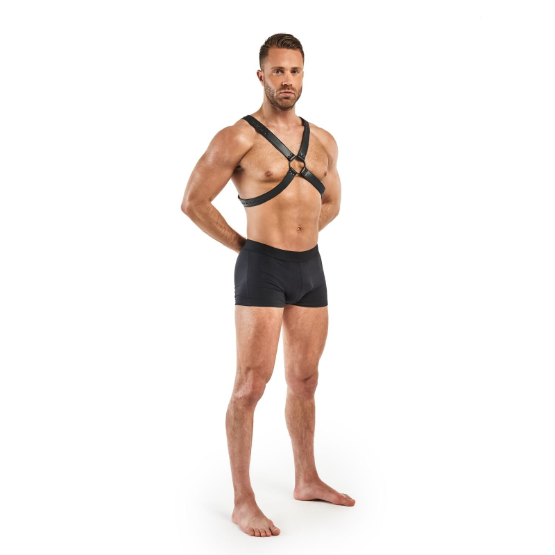Портупея Bedroom Fantasies: Lionel Bondage Harness, черная