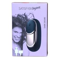 Потужний вібратор Satisfyer Lay-On Dark Desire – водонепроникний, 10 режимів вібрацій