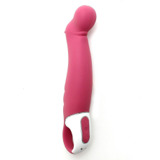 Потужний вібратор Satisfyer Vibes Petting Hippo – з гнучким стовбуром для точки G, медичний силікон, 12 режимів вібрації