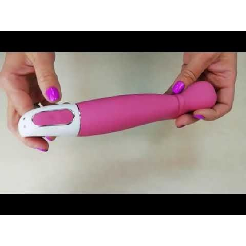 Потужний вібратор Satisfyer Vibes Petting Hippo – з гнучким стовбуром для точки G, медичний силікон, 12 режимів вібрації