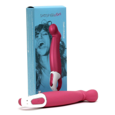 Потужний вібратор Satisfyer Vibes Petting Hippo – з гнучким стовбуром для точки G, медичний силікон, 12 режимів вібрації