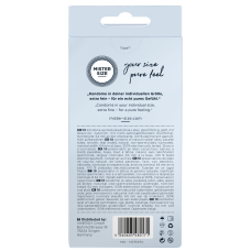 Презервативы Mister Size - pure feel - 64 (10 condoms), толщина 0,05 мм
