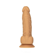 Реалістичний фалоімітатор на присосці Naked Addiction 20.3 – Silicone Dual Density Dildo, колір Vanilla, Віброкуля в подарунок