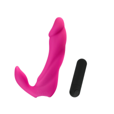 Рожевий вібратор-кролик – Alive Bifun Pro Pink – 1 режим вібрації + 10 рівнів інтенсивності