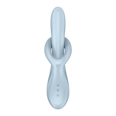 Satisfyer Heat Flex 4 Blue – Вібратор з ротацією та підігрівом до 39°C