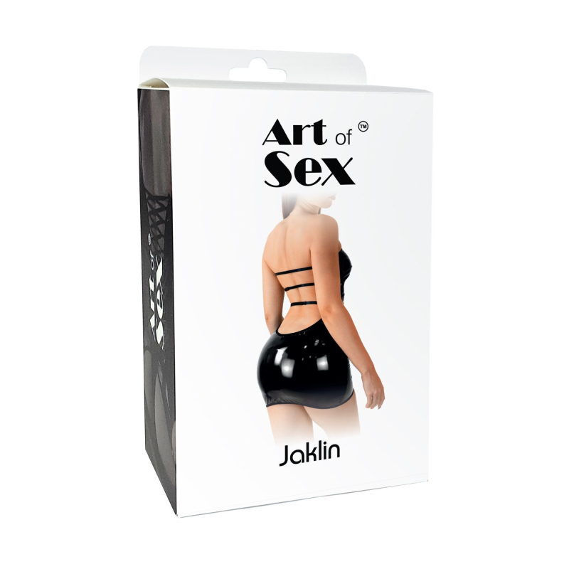 Сексуальна вінілова сукня Art of Sex – Jaklin, розмір L–2XL, колір червоний