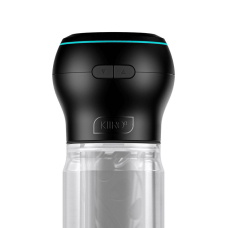 Смарт мастурбатор Kiiroo Feel Pocket Crystal зі всмоктувальною інтерактивною насадкою PowerBlow Combo Set