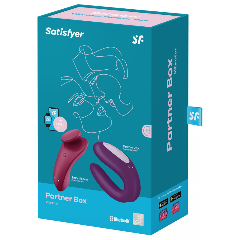 Смарт-набір – Satisfyer Partner Box 1 – вібратор для пар + смарт-вібратор у трусики