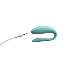 Смарт-вібратор для пар – We-Vibe Sync Lite Aqua – керування з телефона, 10 режимів вібрації