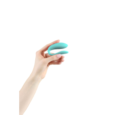 Смарт-вібратор для пар – We-Vibe Sync Lite Aqua – керування з телефона, 10 режимів вібрації