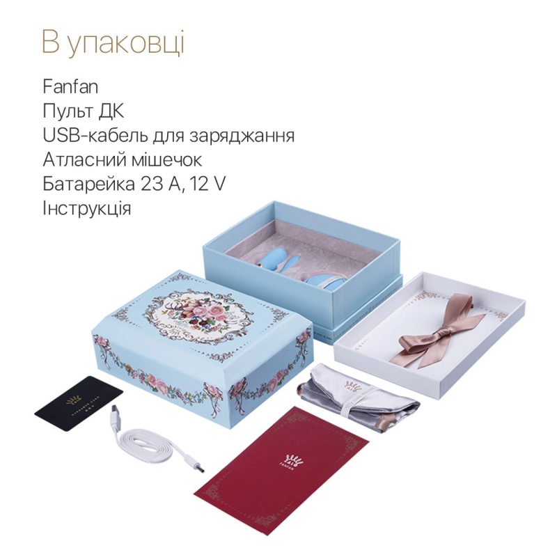 Смарт вібратор для пар з пультом – Zalo Fanfan Set Royal Blue – 8 режимів вібрації, 2 мотори
