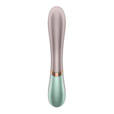 Смарт вібратор-кролик із підігрівом Satisfyer Hot Lover Green