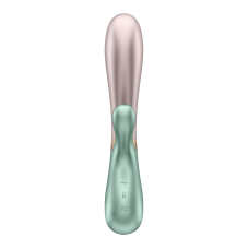 Смарт вібратор-кролик із підігрівом Satisfyer Hot Lover Green