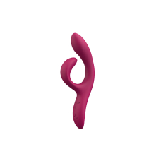 Смарт вібратор-кролик з регульованим стовбуром – We-Vibe Nova Fuchsia – 2 мотори, дорожній замок