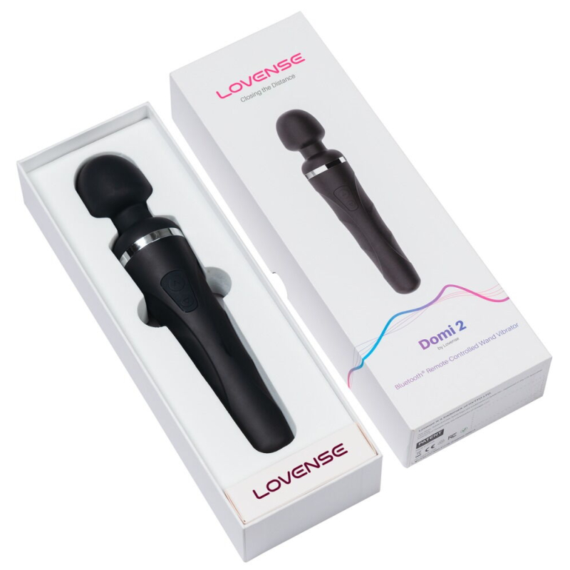 Смарт вібромасажер Lovense Domi 2 – управління через Bluetooth та на відстані через інтернет