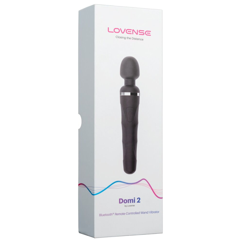 Смарт вібромасажер Lovense Domi 2 – управління через Bluetooth та на відстані через інтернет