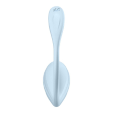 Смарт-віброяйце – Satisfyer Smooth Petal Connect Light Blue – app-керування на відстані з телефона