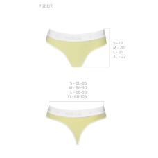 Спортивні трусики–стрінги Passion PS007 PANTIES XL, жовтий