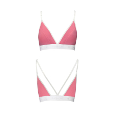 Спортивний топ з подвійними бретелями Passion PS007 TOP S, рожевий