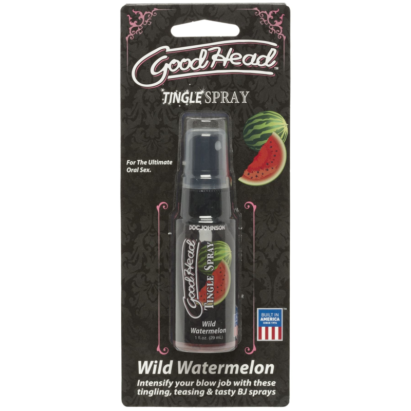 Спрей для минета Doc Johnson GoodHead Tingle Spray - Watermelon (29 мл) с стимулирующим эффектом