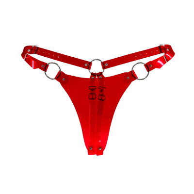Трусики класичні Feral Feelings – String Bikini Червоний Trasparent